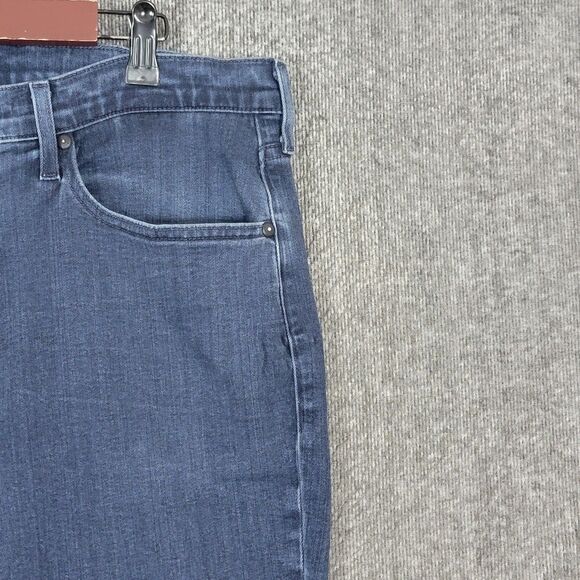 Paige Jeans Mens 36x28 Blue Transcend Federal Slim Straight Dark Wash Colman - Picture 3 of 14